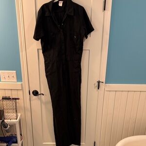 Dickies Black Short Sleeve Flex cooling coveralls- women size L.